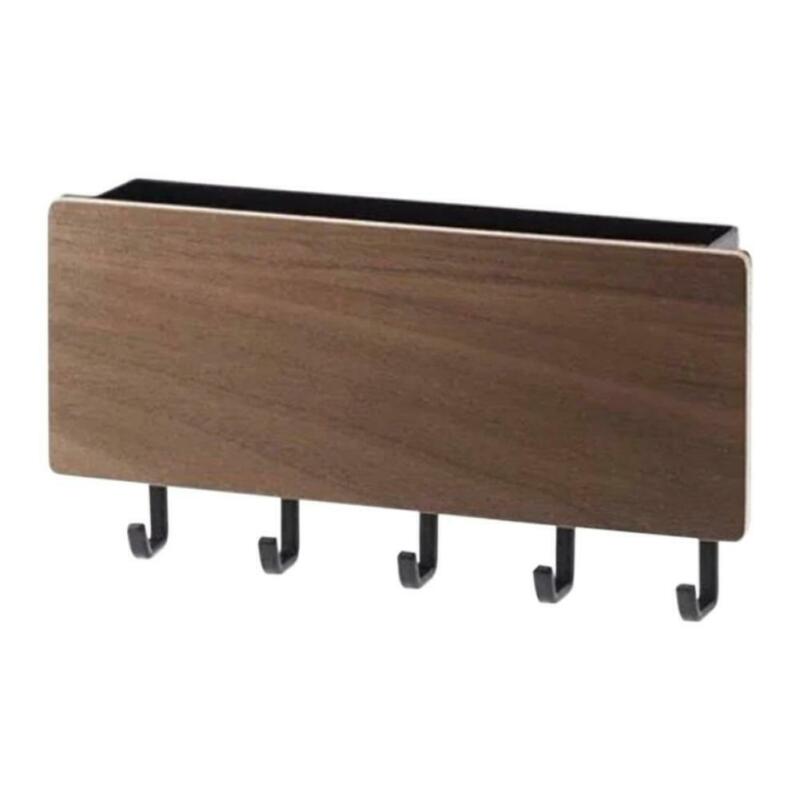 Minimalist Wooden Key Storage