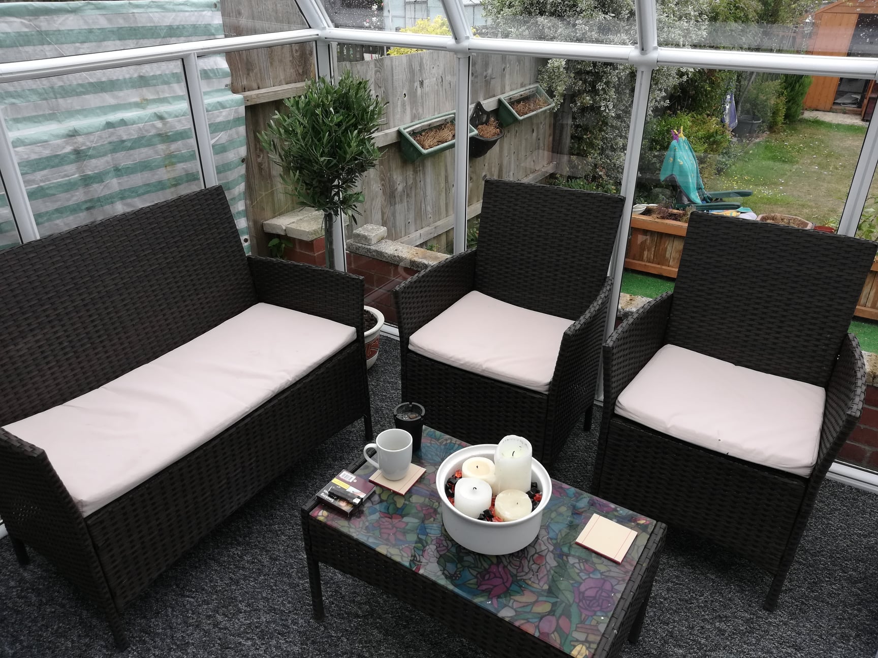 Posh 6 x 8 Ft. Conservatory (FASTER DELIVERY)