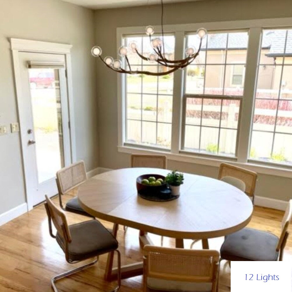 Hedda Rustic Tree Branch Chandelier