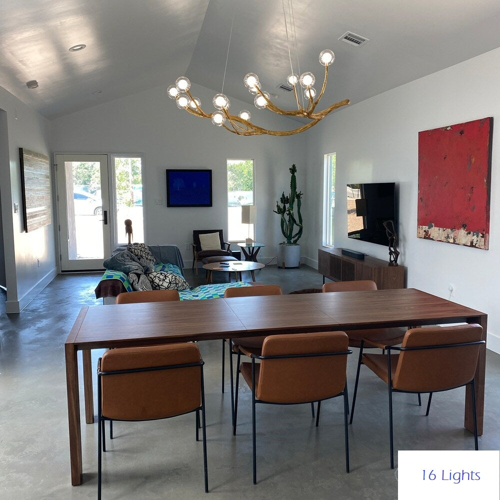 Hedda Rustic Tree Branch Chandelier