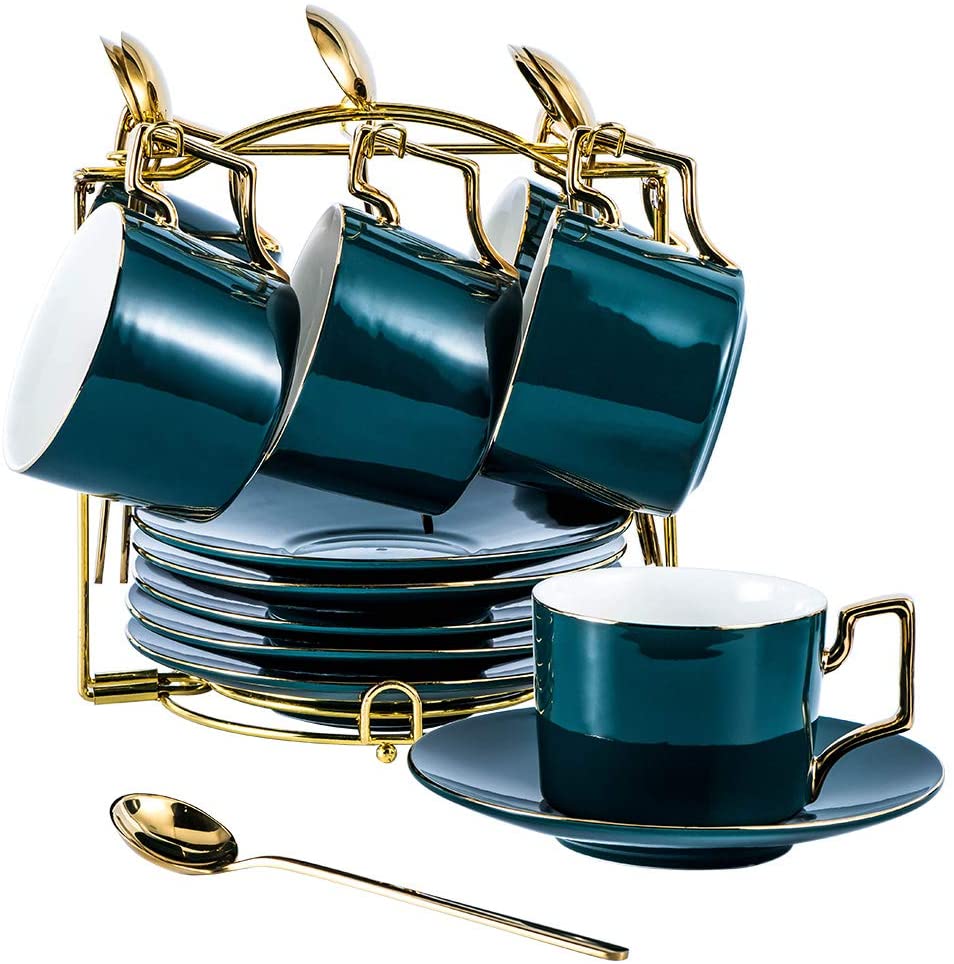Nordic 19 Piece Tea Set - Mythical Green
