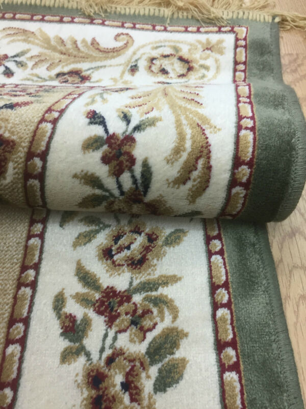 Traditonal European Green Area Rug - Ethumz United Kingdom Limited