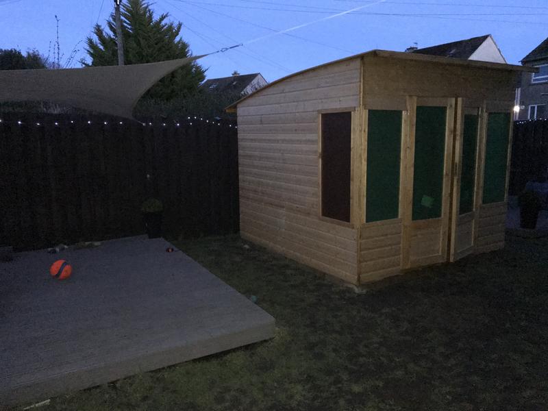 Clifton Small Garden Office - 12mm (FASTER DELIVERY)