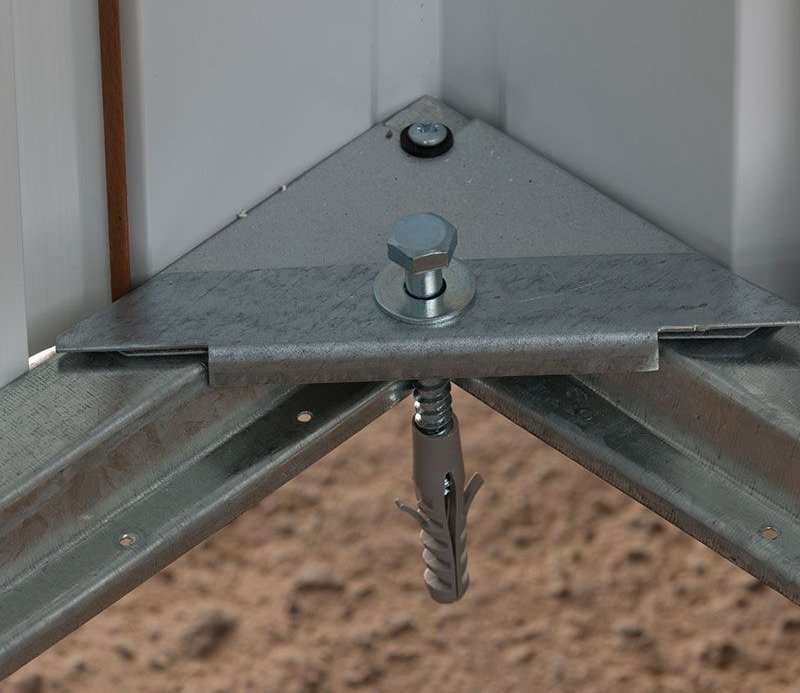 Garden Metal Shed 8 x 9FT - Green