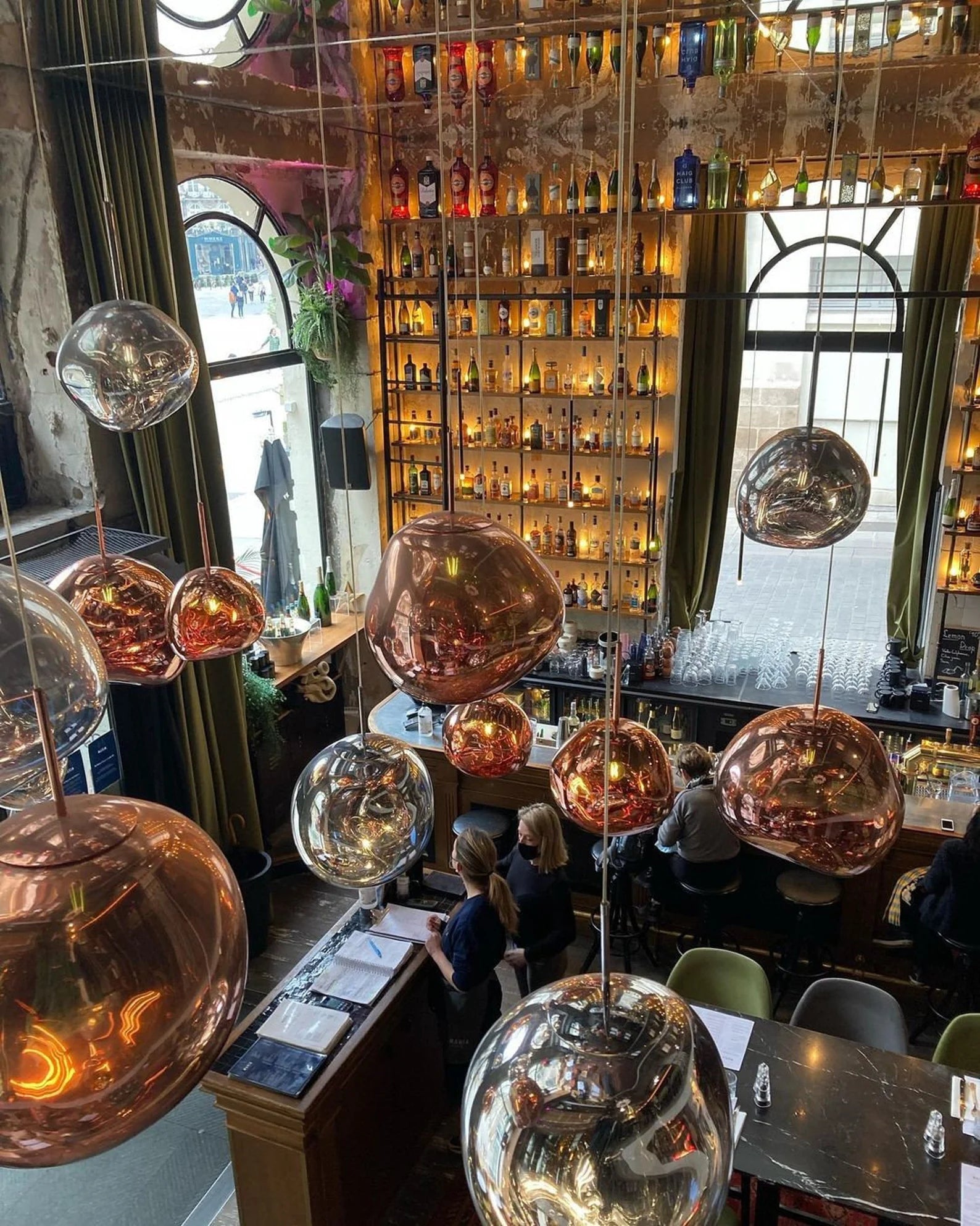 Maja Pendant Light Lava Glass